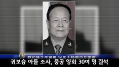 궈보슝 아들 조사, 중공 양회 30여 명 결석(한,중)