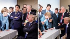 트럼프 대통령, ‘G7분열 사진’ 다른 사진으로 정면 반박