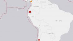 남미에서 1시 간에 내 3차례 연쇄 지진 발생