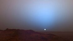 화성의 노을은 이렇게 파란색이다