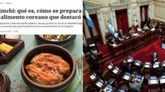 지구 반대편 아르헨티나에서 한국 음식 ‘김치’가 뜬금없이 검색어 1위를 차지했다