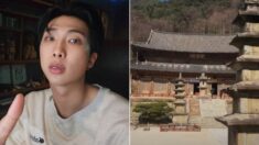 대중교통 타고 전남 사찰 찾은 ‘월클’ BTS RM, 입대 앞두고 스님에게 들은 덕담